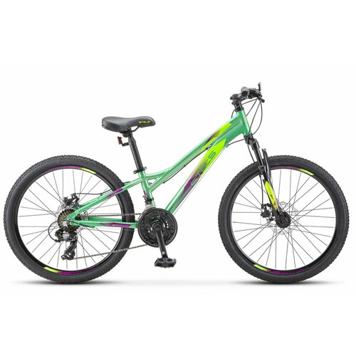 Велосипед подростковый STELS Navigator 460 MD 24 рама 11 K010 Модельный год 2019, зелёный