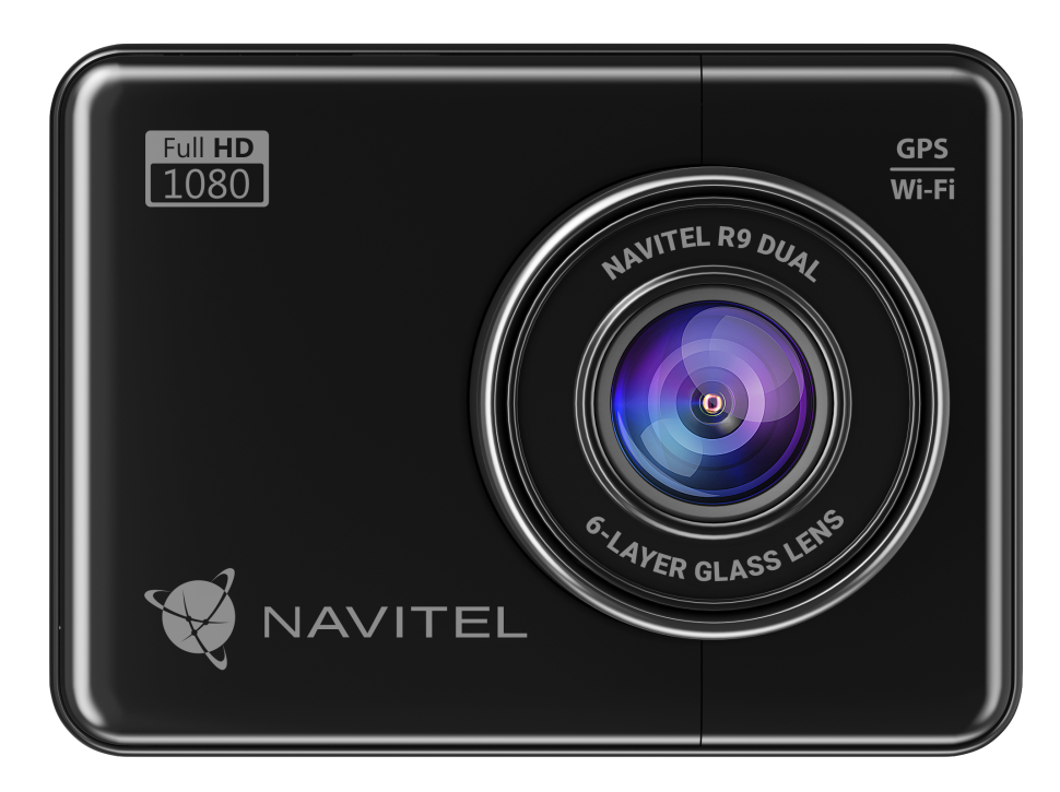 Автомобильный видеорегистратор NAVITEL R9 DUAL GPS/Wi-Fi