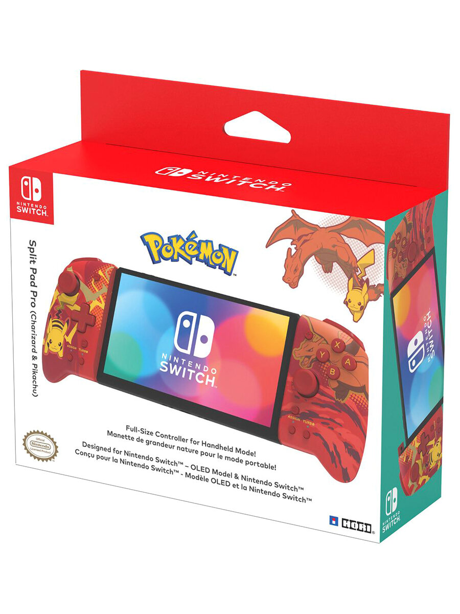 Nintendo Switch Контроллеры Hori Split pad pro (Charizard & Pikachu) для консоли Switch (NSW-413U)