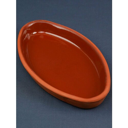 Керамическое блюдо круглое для запекания 27х15 см