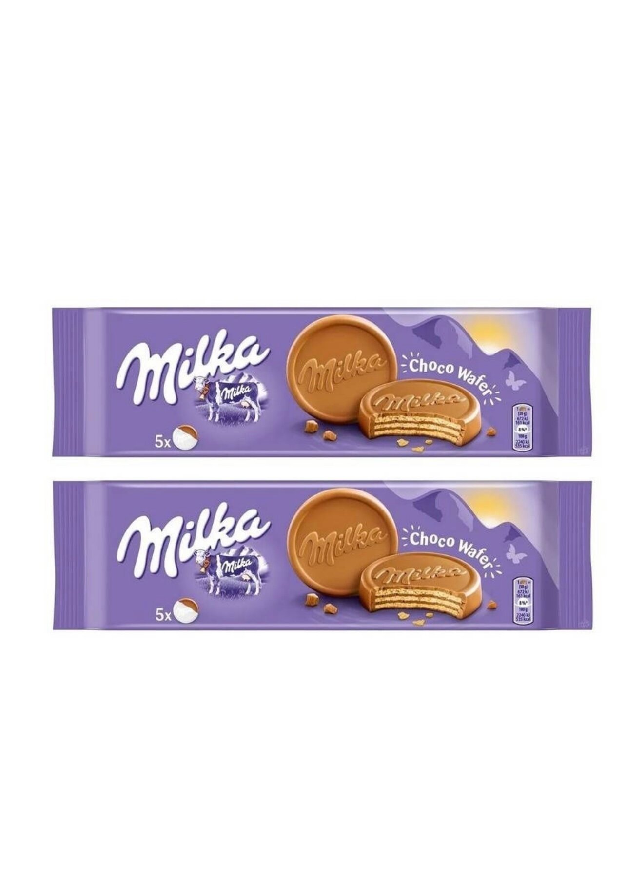 Milka › Вафли Milka Choco Wafer Cookies 2 шт. по 150 гр, Чехия/ Милка