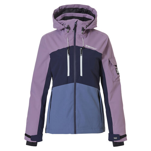 Куртка спортивная Rehall, размер XS, синий, фиолетовый
