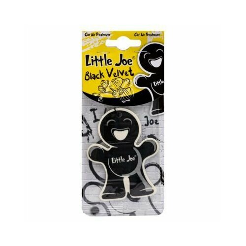Little Joe Автомобильный освежитель воздуха Paper Velvet (Черный бархат)