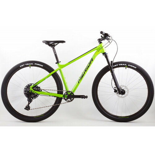 Горный велосипед Merida Big.Nine 150, год 2023, цвет Зеленый-Черный, ростовка 14.5 горный велосипед merida big nine 150 год 2023 цвет зеленый черный ростовка 14 5