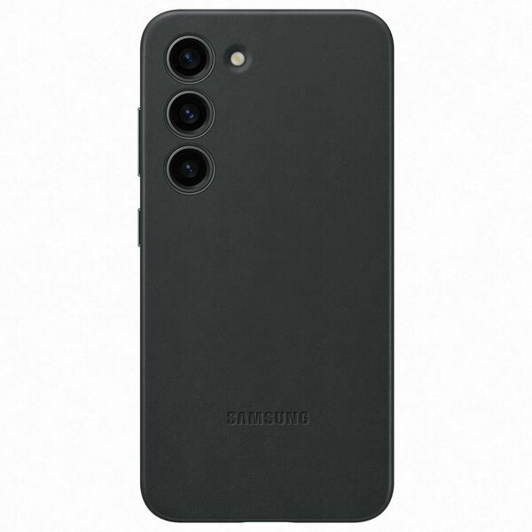 Чехол Samsung Leather Case для Galaxy S23 Black