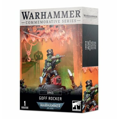 Миниатюры Warhammer 40000 Games Workshop Набор Гофф Рокер (Orks: Ork Goff Rocker) миниатюры warhammer 40000 games workshop набор бессмертные некронов necrons immortals