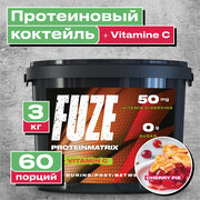 Мультикомпонентный Протеин Fuze Protein Matrix + Vitamin C, 3000 гр, вишневый пирог