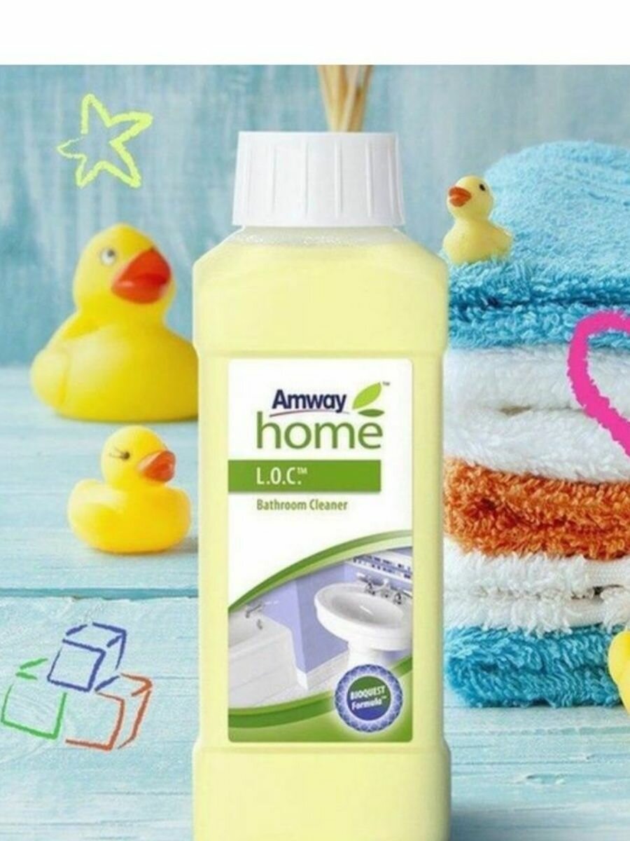 Amway Home Bathroom Cleaner средство для ванных комнат и душа от известкового налета, объём 0.505