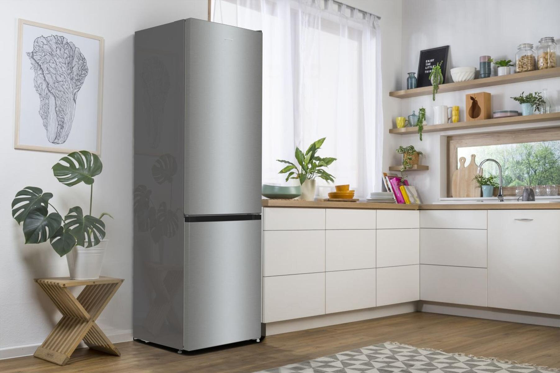 Холодильник Gorenje NRK 6202 EXL4, серебристый - фотография № 4