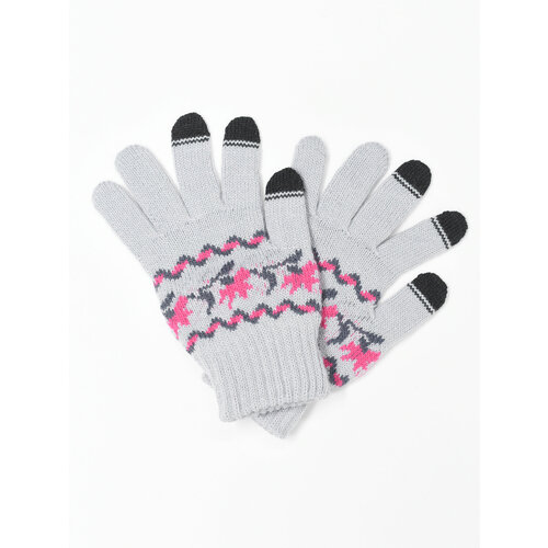 фото Перчатки margot bis, размер 16, серый