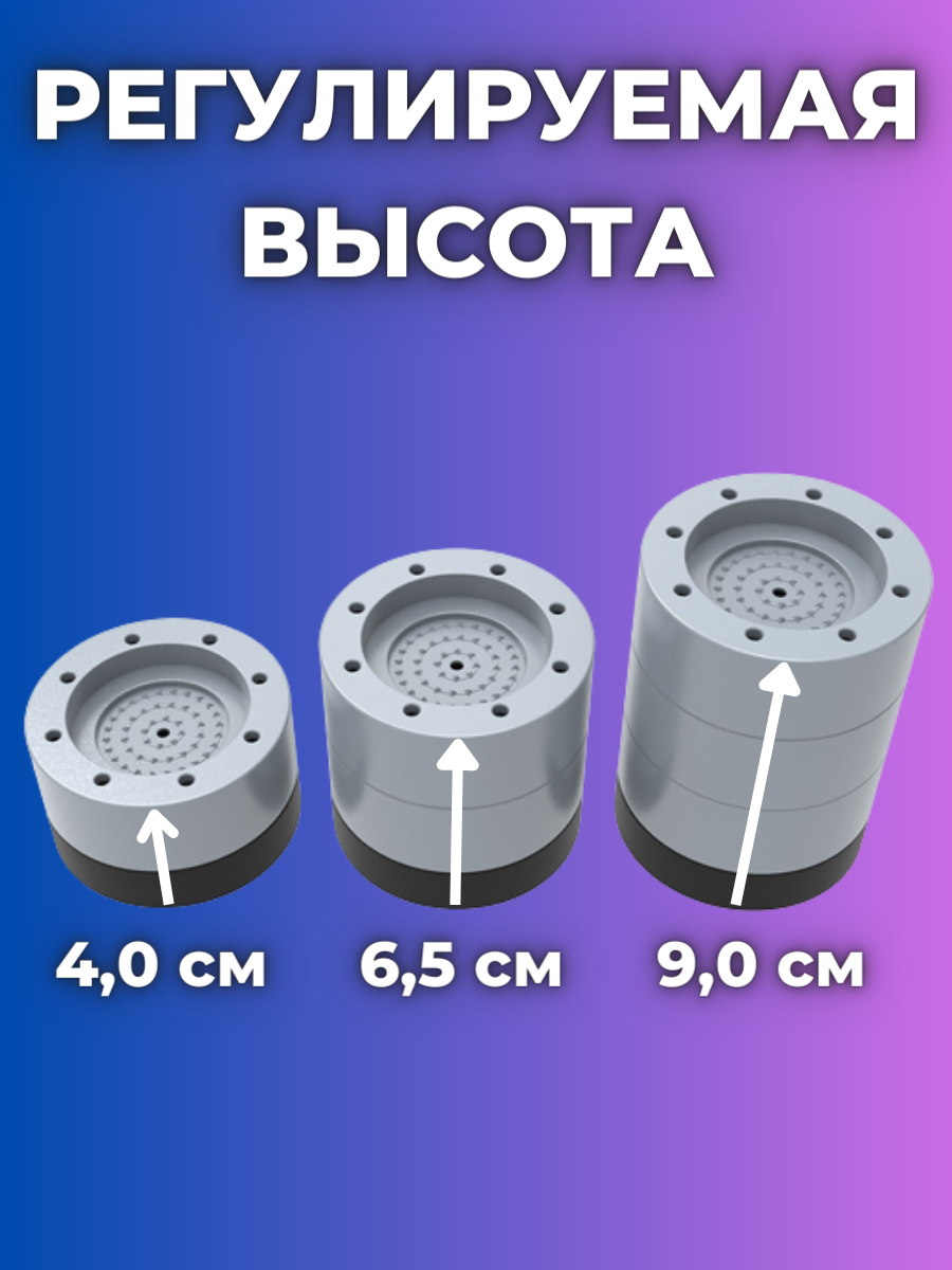 Антивибрационные подставки для стиральной машины - фотография № 7