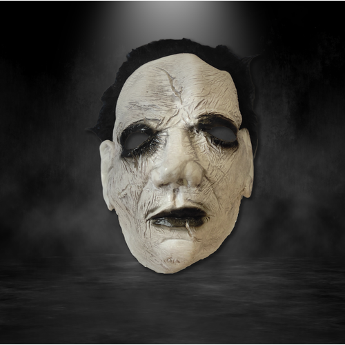 фото Маска латексная белое лицо/ маска карнавальная филькина грамота