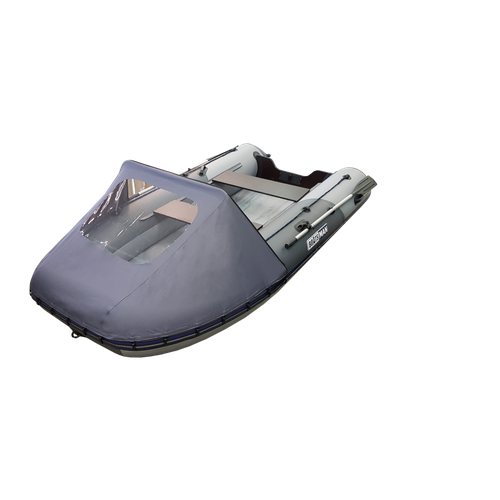 Тент носовой со стеклом для надувных лодок BoatsMan BT360, 380A (нднд) серый