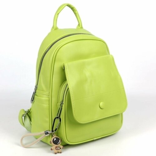 Рюкзак  Z166-19 Светло-Зеленый, фактура гладкая, зеленый