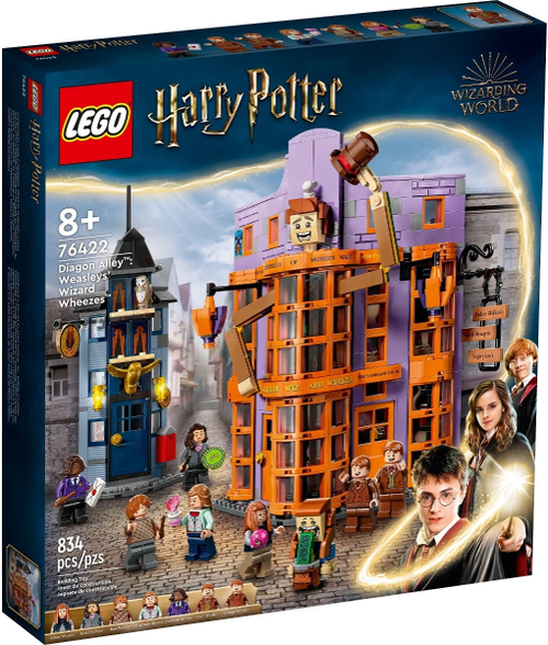 Конструктор LEGO Harry Potter 76422 Косой переулок: Волшебные хрипы Уизли