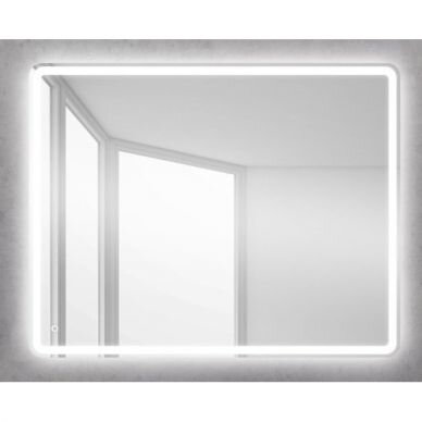 Зеркало BelBagno SPC-MAR-1000-800-LED-BTN с кнопкой 100 см