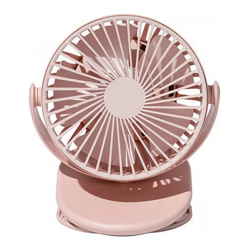 Вентилятор портативный Xiaomi SOLOVE clip electric fan 3 Speed, розовый