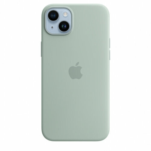 Чехол Apple iPhone Silicone Case with MagSafe для iPhone 14 Plus оливковый силиконовый чехол на apple iphone 14 plus айфон 14 плюс мои языковые способности прозрачный