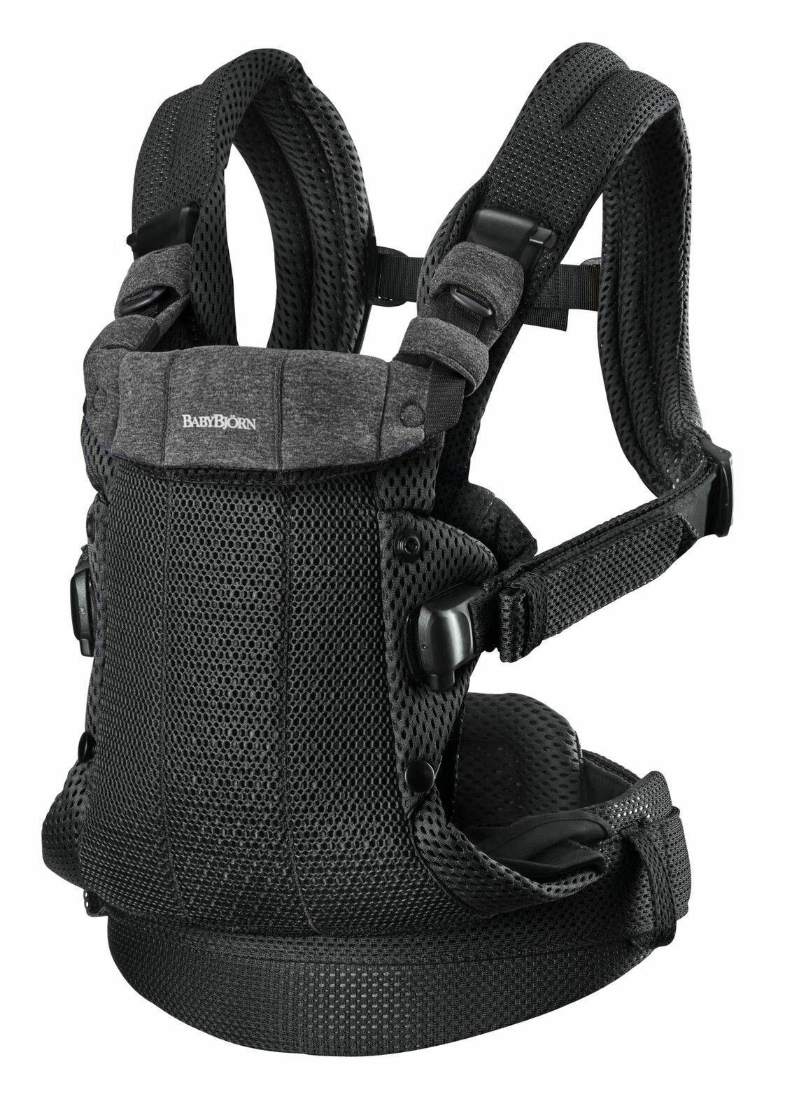 Рюкзак - кенгуру BabyBjorn Baby Carrier Harmony 3D Mesh Black