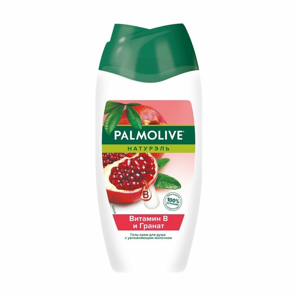 Гель-крем для душа Palmolive Натурэль Витамин B и Гранат 250мл - фото №2