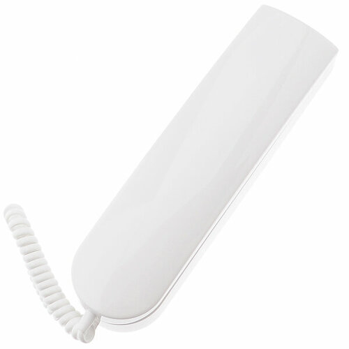 аудиотрубка laskomex lm ukt2 белая белый Трубка LM-8d Wt для многоабонентного цифрового аудиодомофона белая