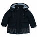 Куртка Chicco, демисезон/зима, средней длины, съемный капюшон, размер 128, черный