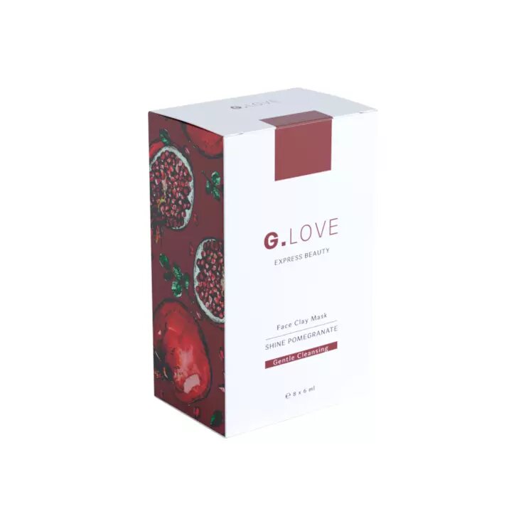 G.LOVE Маска для лица "SHINE POMEGRANATE" 8*6 мл