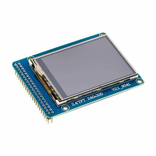 spi tft lcd дисплей 2 8 240x320 LCD TFT дисплей 2.4' 320x240 тачскрин с поддержкой Uno R3