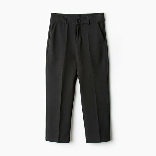 фото Брюки minaku, размер 42, черный