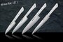 Набор из 4 ножей кухонных Samura HARAKIRI (11, 23, 45, 85) (SHR-0410W)