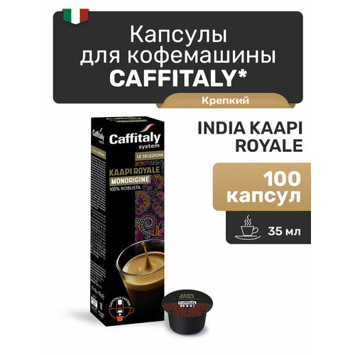 Кофе в капсулах CAFFITALY India Kaapi Royale, 100 шт