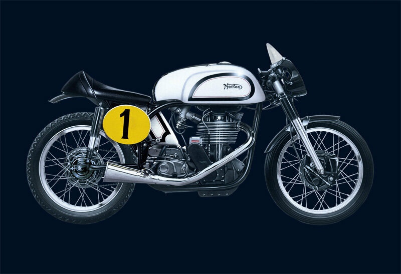 4602ИТ Мотоцикл Norton Manx 500cc 1951