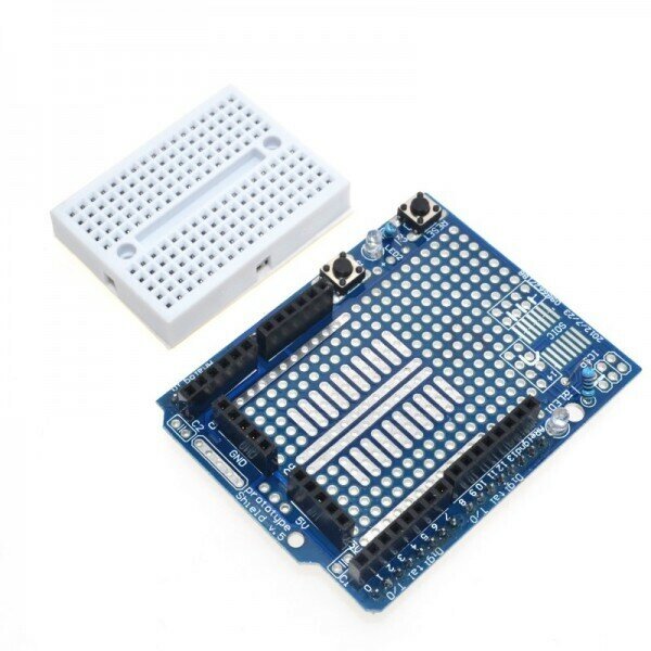 Proto Shield V.5 Шилд прототипирования для Arduino UNO c макетной платой