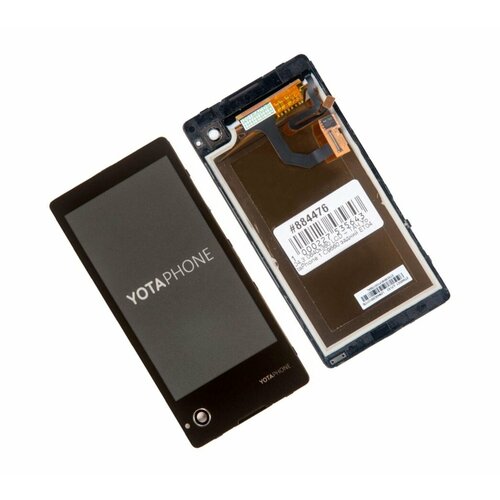 YT0125092N 04,3" 0640x360 LСD + ТАЧ YotaPhone 1 C9660 задний ET043OC1 (LF)-S2 (YT0125092N) чёрный с рамкой