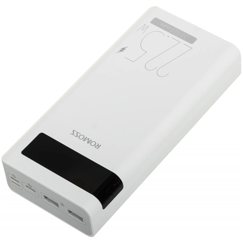 Внешний аккумулятор Romoss Sense 8PF мобильный аккумулятор romoss sense 8f 30000mah белый