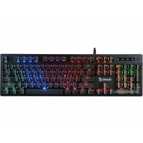 Клавиатура A4 Bloody B500N черный USB for gamer LED 3728₽