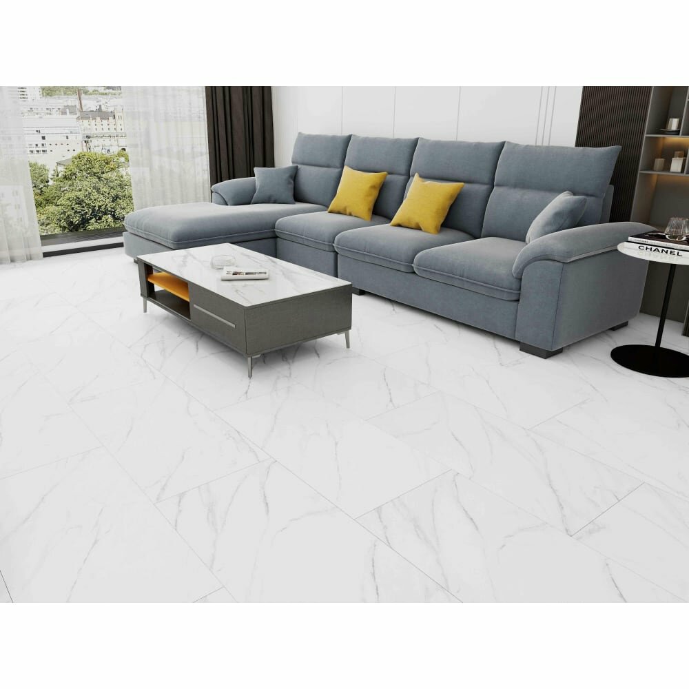 Кварцвиниловый ламинат Aspenfloor NEW Natural Stone XXL Format Тадж-Махал