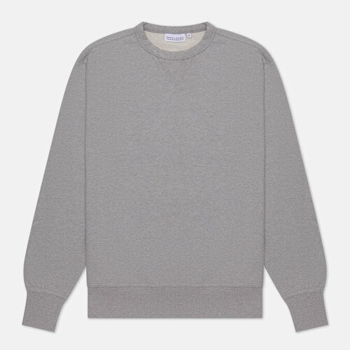 Толстовка EASTLOGUE permanent round neck 23fw, силуэт прямой, размер m, серый
