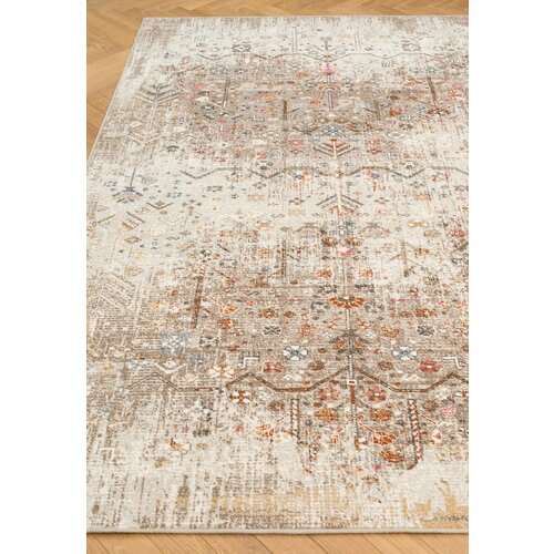 Ковер на пол 2 на 3 м в спальню, гостиную, бежевый Sayan ES4764-E8