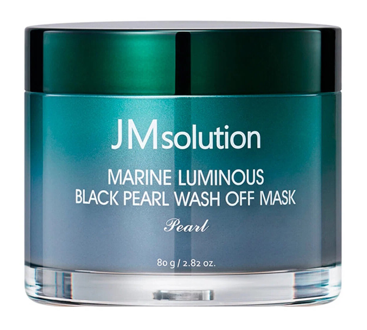 Очищающая маска для лица с активированным углем, глиной и морскими минералами JMsolution Marine Luminous Black Pearl Wash Off Mask, 120 г