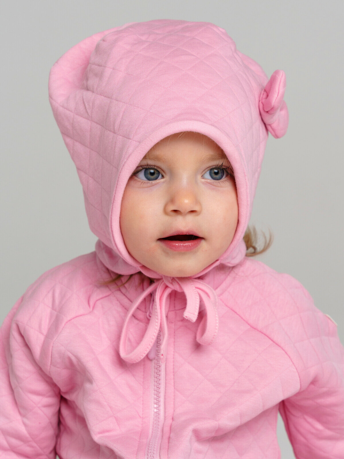 Шапка playToday для девочек размер 46 розовый