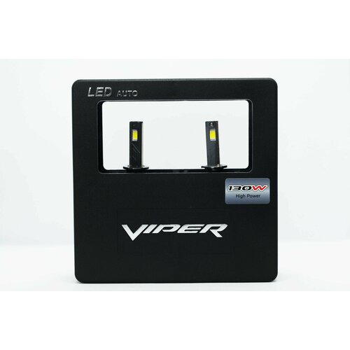 фото Комплект led ламп головного света viper hb3 130w can