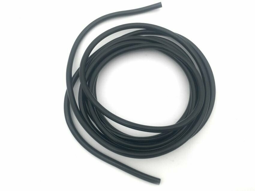 фото Шланг топливный длина 3м, d-3мм, толщина стенок 1мм для бензоинструмента пластиковый черный