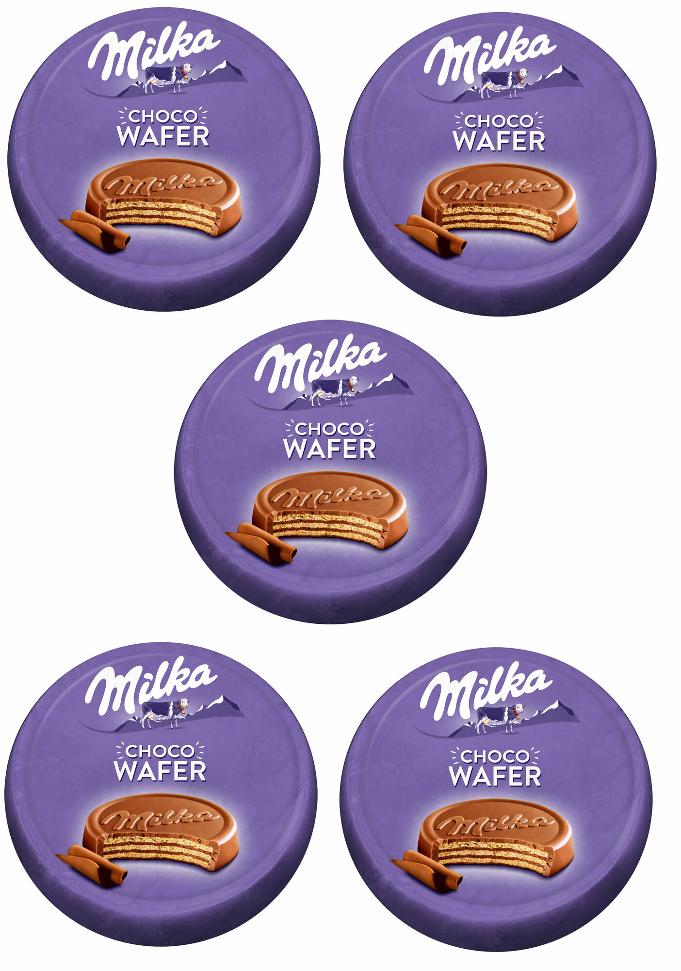 Печенье вафли Milka Choco Wafer (Германия), 30 г (5 шт)