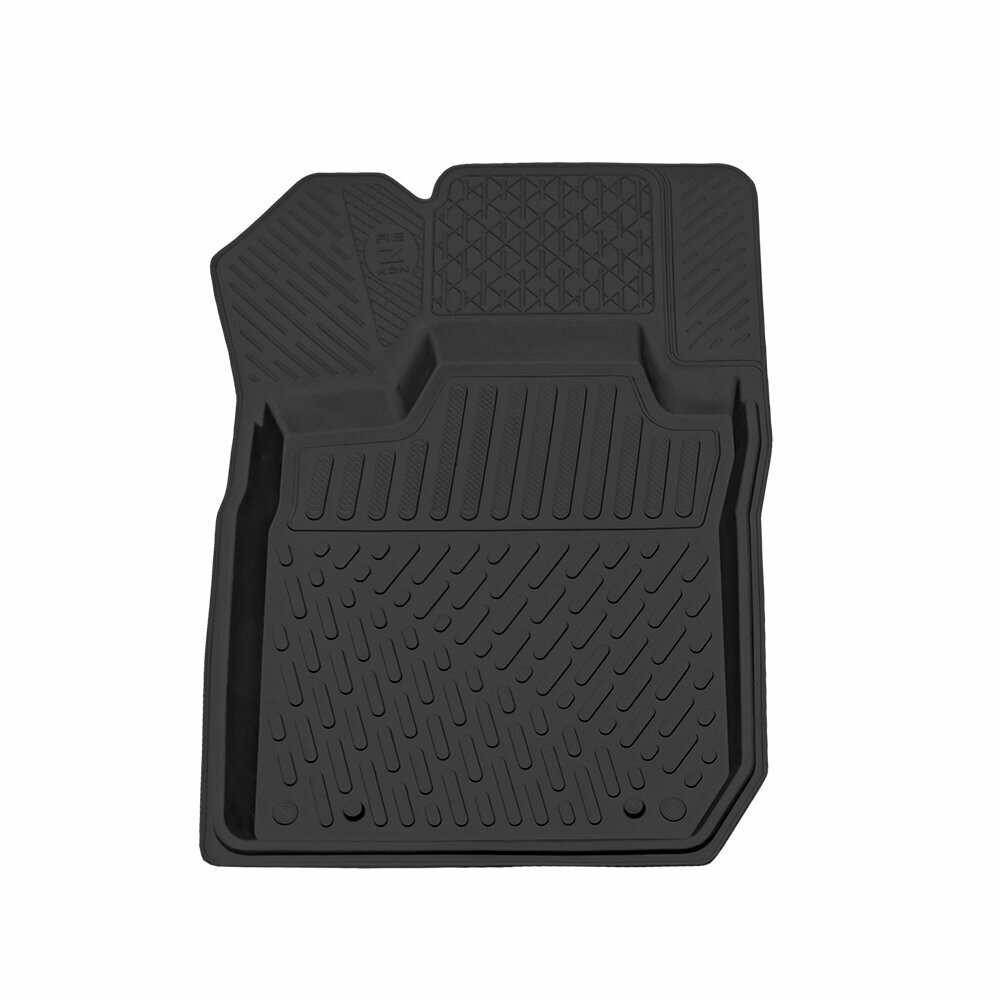 фото Коврик салонный резиновый левый водительский LADA Largus, REZKON 1639020200