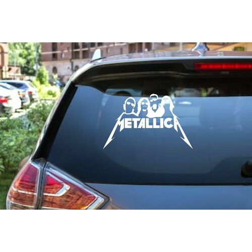 Наклейка виниловая Metallica, Металлика №6, А3