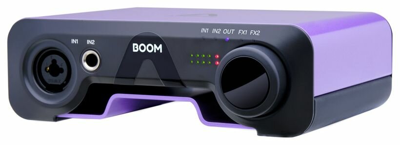 Apogee Boom интерфейс USB-C мобильный 4-канальный с DSP для Windows, Mac и iPad Pro, 192 кГц. Питани