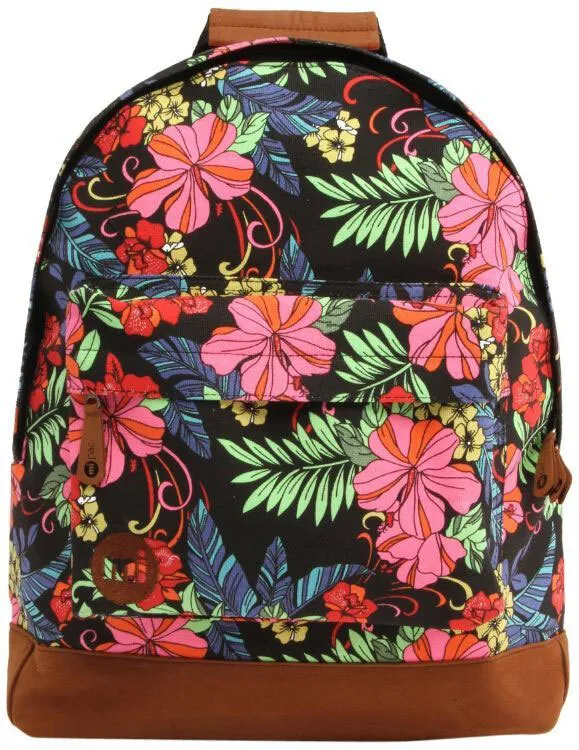 Рюкзак Mi-Pac Premium Floral Tropical Floral Neon Black