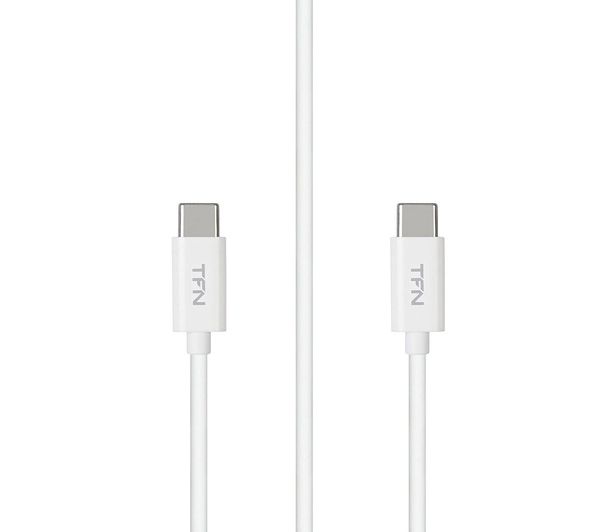 Кабель TFN USB Type-C (m), USB Type-C (m), 1м, белый [tfn-cusbcc1mtpwh] - фото №5