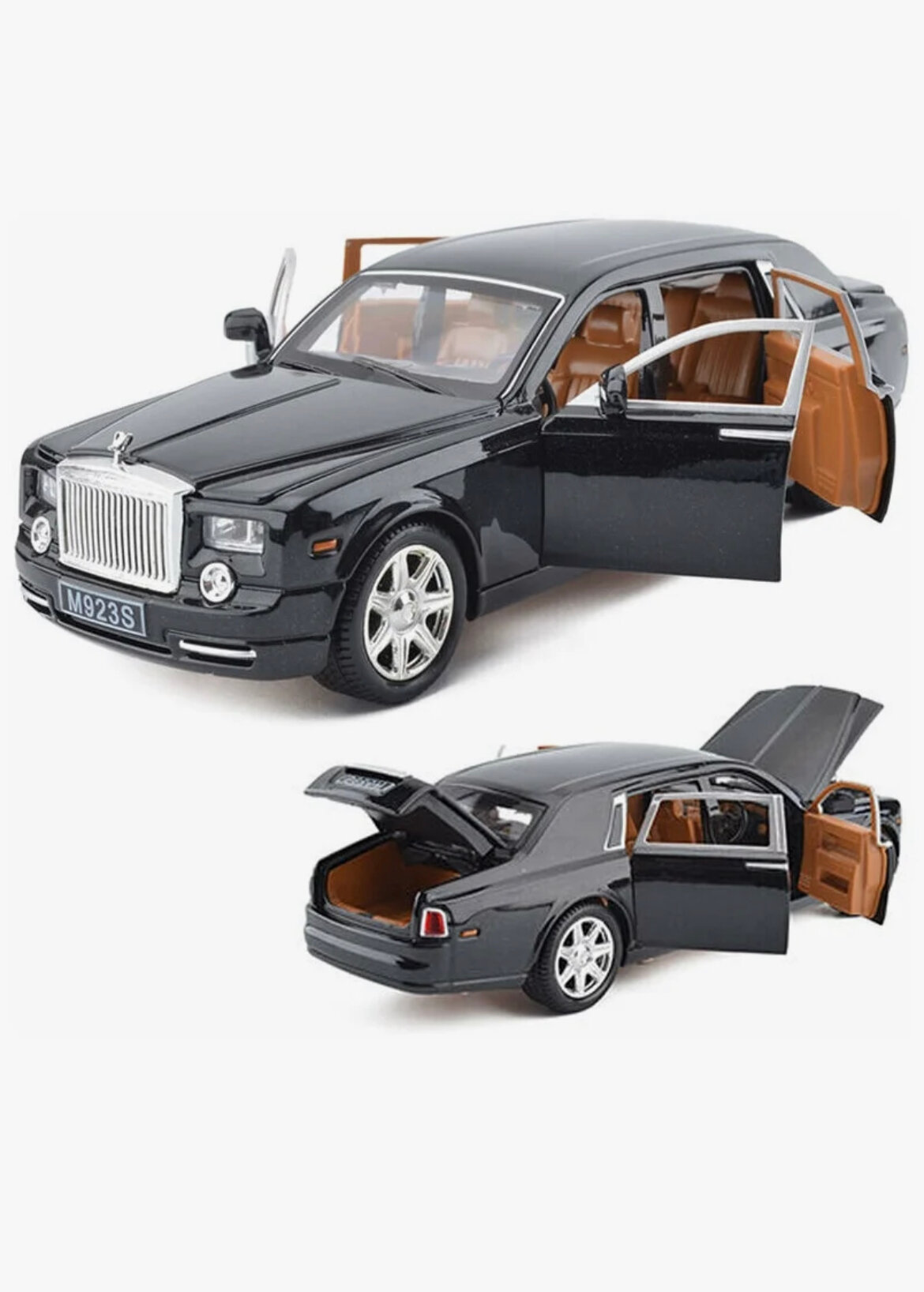 Коллекционная модель Rolls Royce Phantom металл 1:24 (свет, звук)